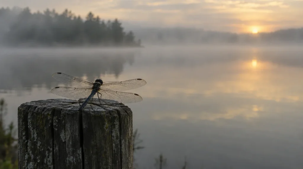 black dragonfly symbolism